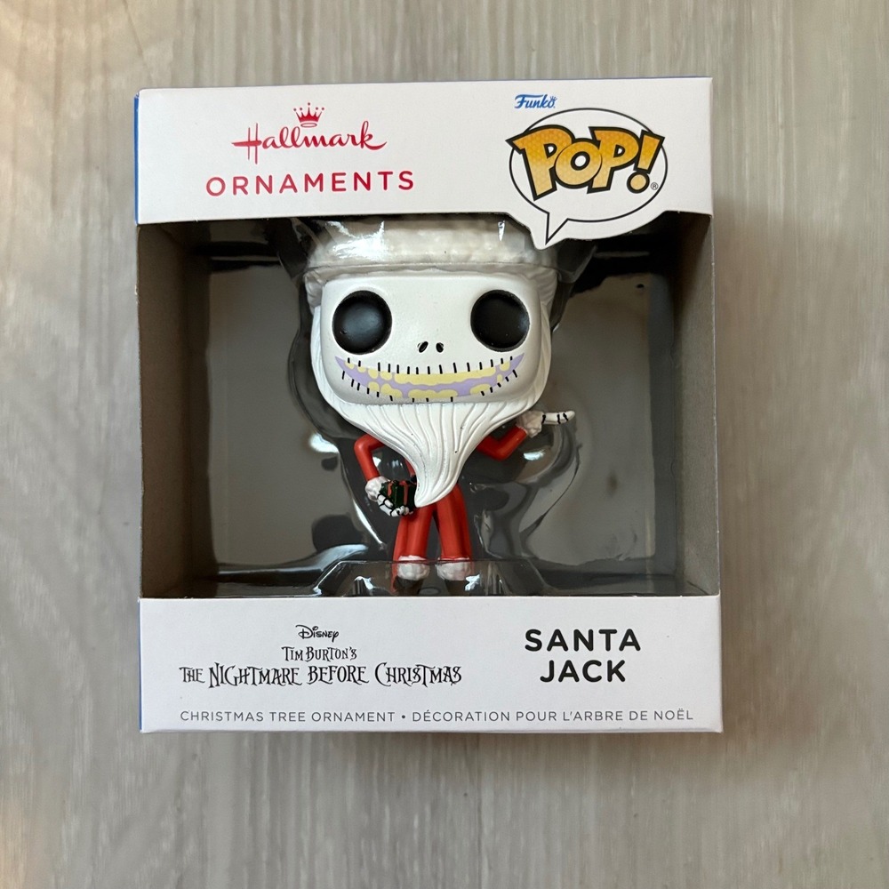 Hallmark Pop! Funko Santa Jack The Nightmare Before Christmas Ornament